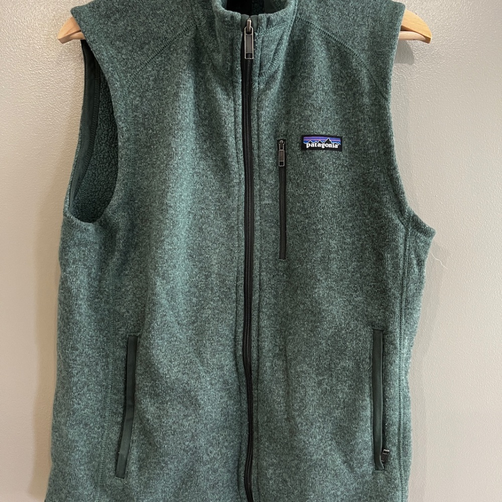 Patagonia Better Sweater Fleece Vest Medium Green